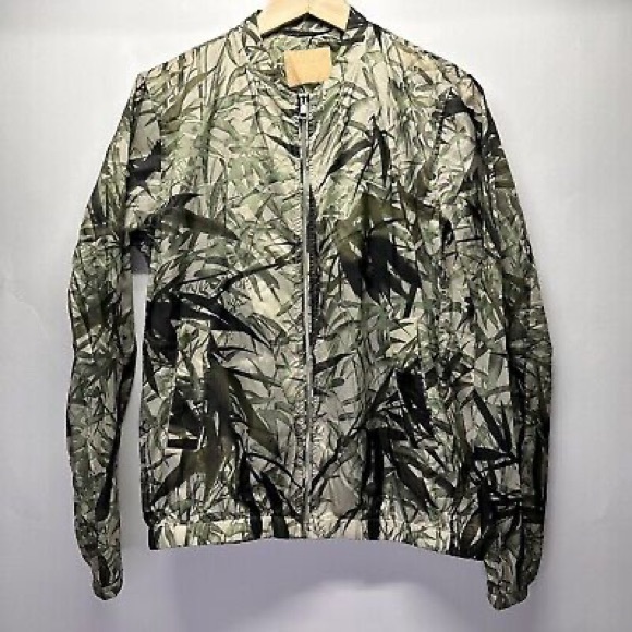 Massimo Dutti Palm Leaf Bomber and storage bag - Picture 5 of 8